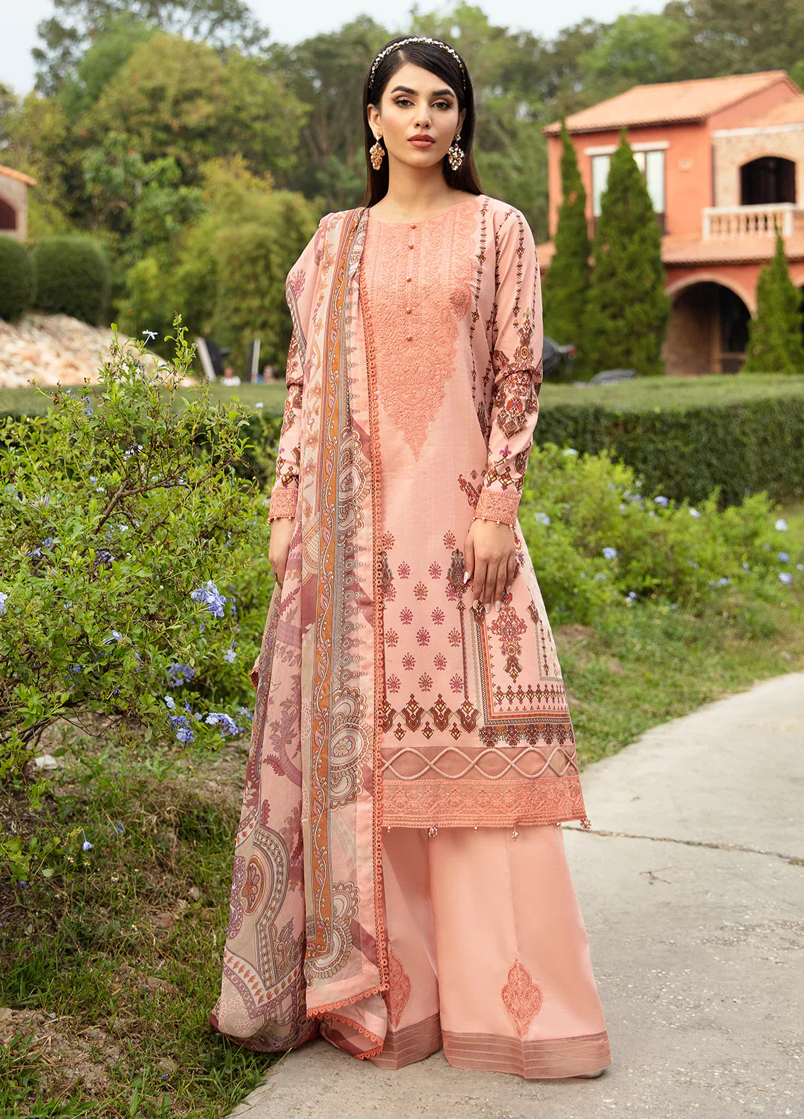 Gulaal | Springtime Ballet | HESTIA (GL-L-24V1-12) - Official Gulaal stockist in UK - Sakeena London