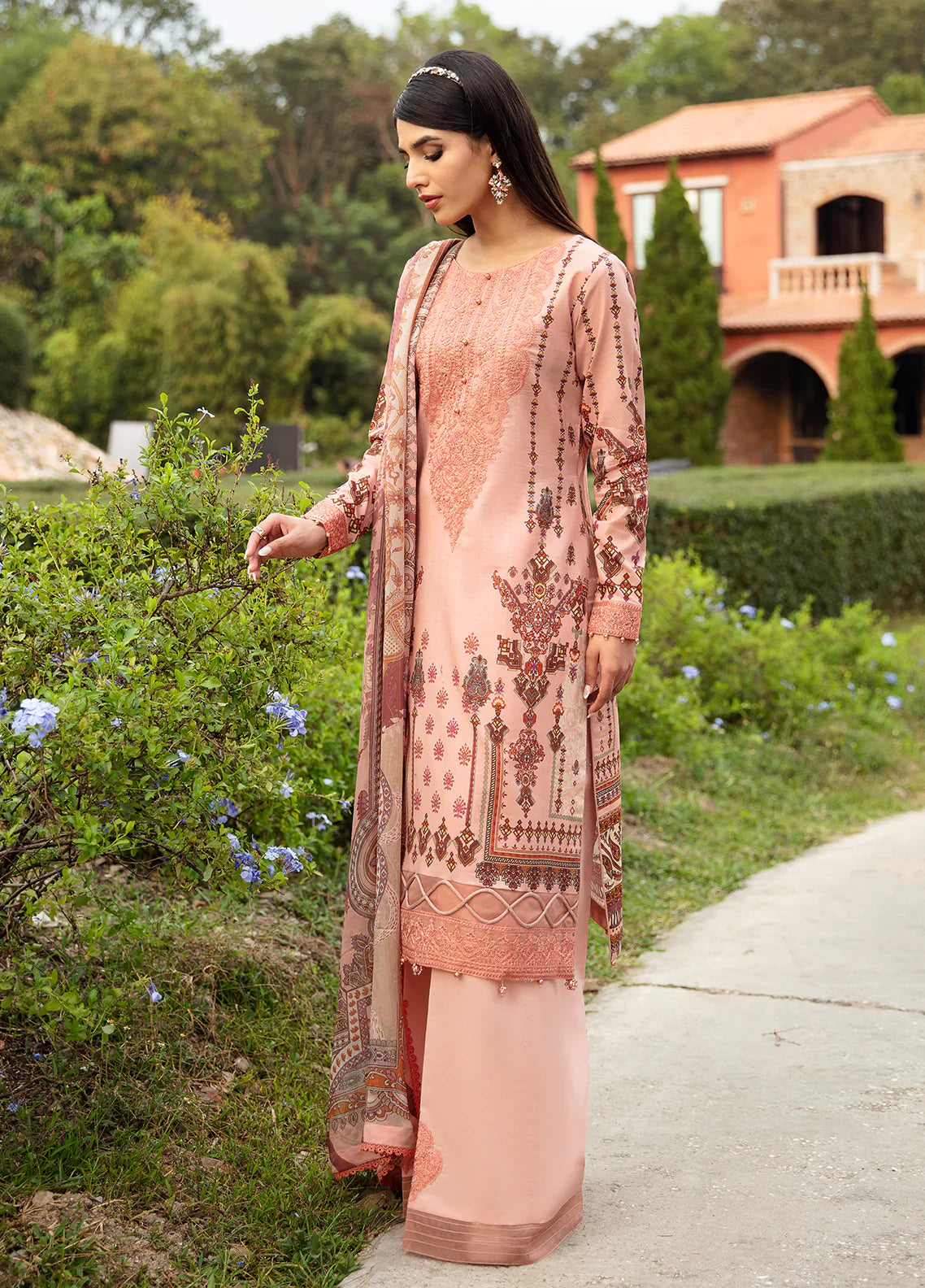 Gulaal | Springtime Ballet | HESTIA (GL-L-24V1-12) - Official Gulaal stockist in UK - Sakeena London