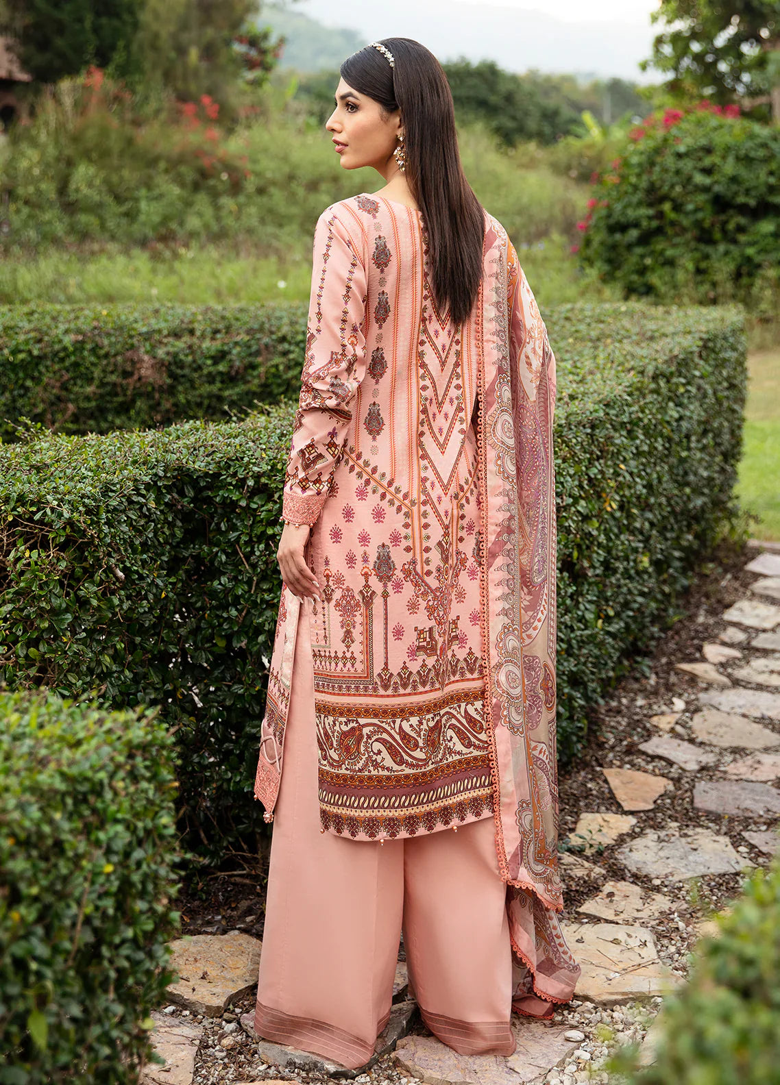 Gulaal | Springtime Ballet | HESTIA (GL-L-24V1-12) - Official Gulaal stockist in UK - Sakeena London