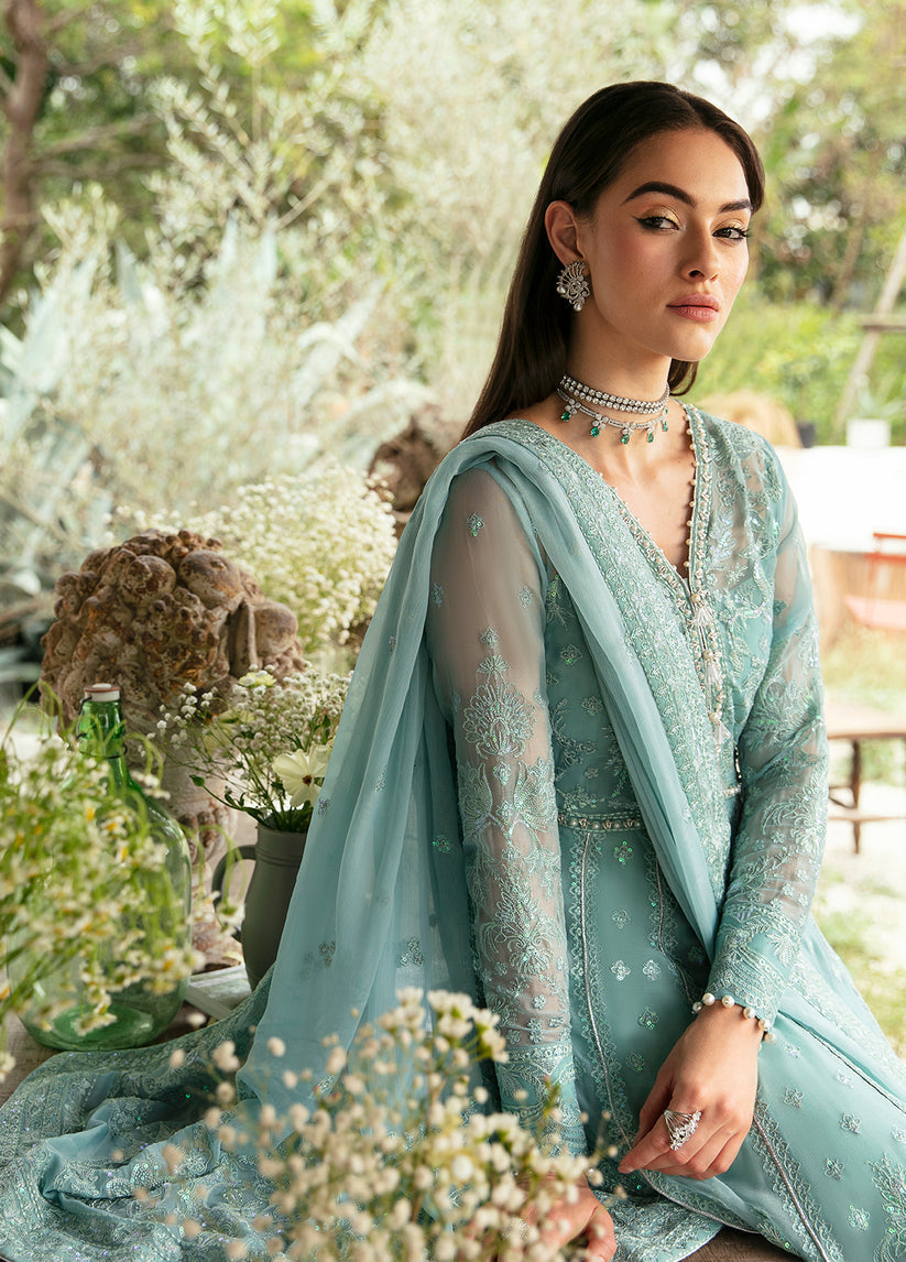 Gulaal | Embroidered Chiffon Eid Collection | IVERIA - Official Gulaal stockist in UK - Sakeena London