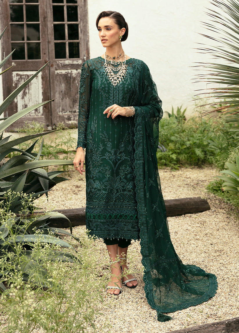 Gulaal | Embroidered Chiffon Eid Collection | CASSIA - Official Gulaal stockist in UK - Sakeena London