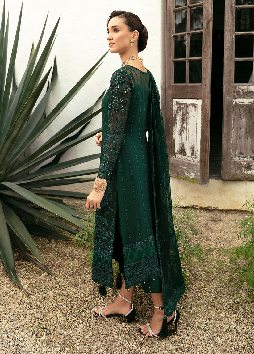 Gulaal | Embroidered Chiffon Eid Collection | CASSIA - Official Gulaal stockist in UK - Sakeena London
