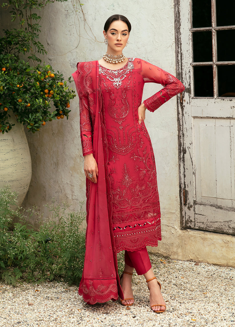 Gulaal | Embroidered Chiffon Eid Collection | ULMARIA - Official Gulaal stockist in UK - Sakeena London