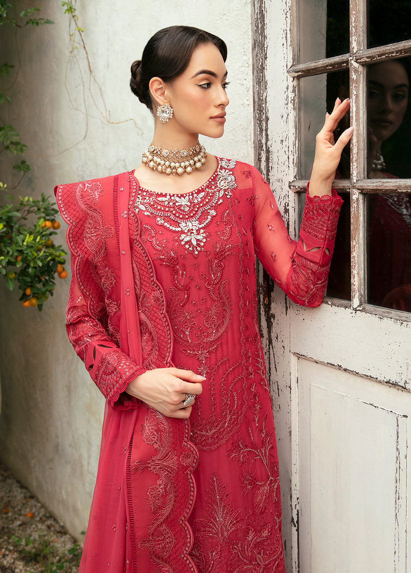 Gulaal | Embroidered Chiffon Eid Collection | ULMARIA - Official Gulaal stockist in UK - Sakeena London