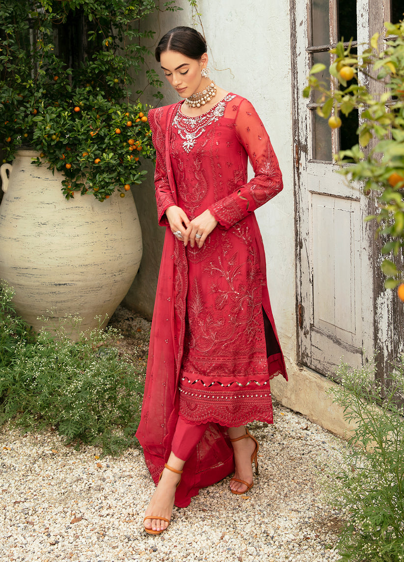 Gulaal | Embroidered Chiffon Eid Collection | ULMARIA - Official Gulaal stockist in UK - Sakeena London
