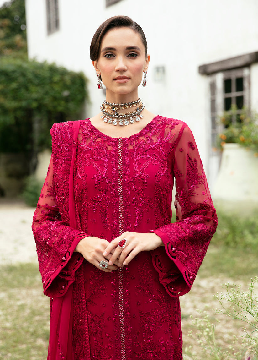 Gulaal | Embroidered Chiffon Eid Collection | MYSARIA - Official Gulaal stockist in UK - Sakeena London