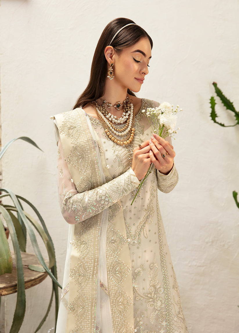 Gulaal | Embroidered Chiffon Eid Collection | ASTERIA - Official Gulaal stockist in UK - Sakeena London