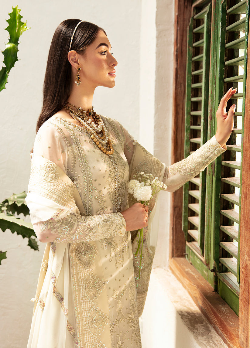 Gulaal | Embroidered Chiffon Eid Collection | ASTERIA - Official Gulaal stockist in UK - Sakeena London