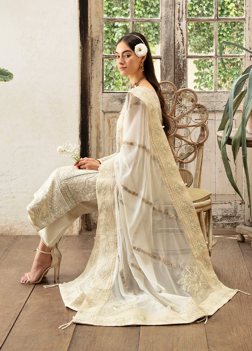 Gulaal | Embroidered Chiffon Eid Collection | ASTERIA - Official Gulaal stockist in UK - Sakeena London