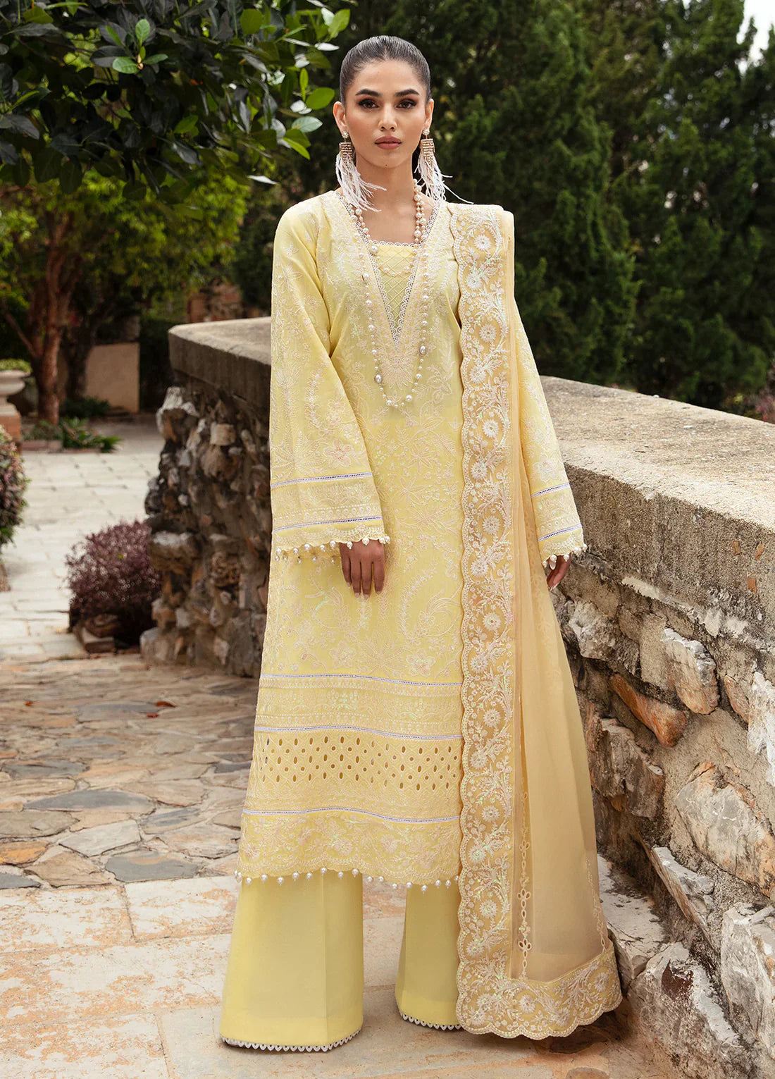 Gulaal | Luxury Lawn 24 | VALERIA (GL-LL-24V1-01) - Official Gulaal stockist in UK - Sakeena London