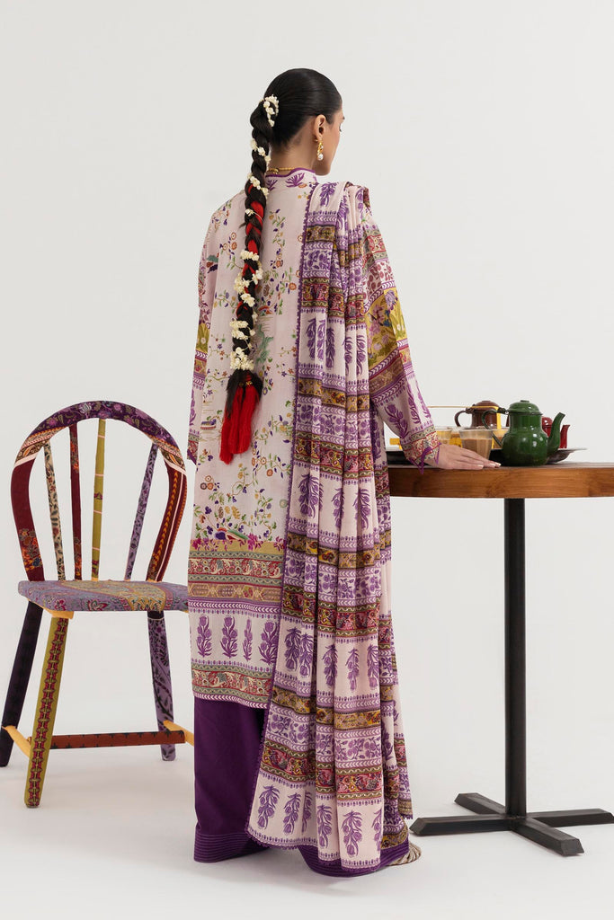 Sana Safinaz | Mahay Winter 25 | H255-001B-3CY - Official Sana Safinaz stockist in UK - Sakeena London