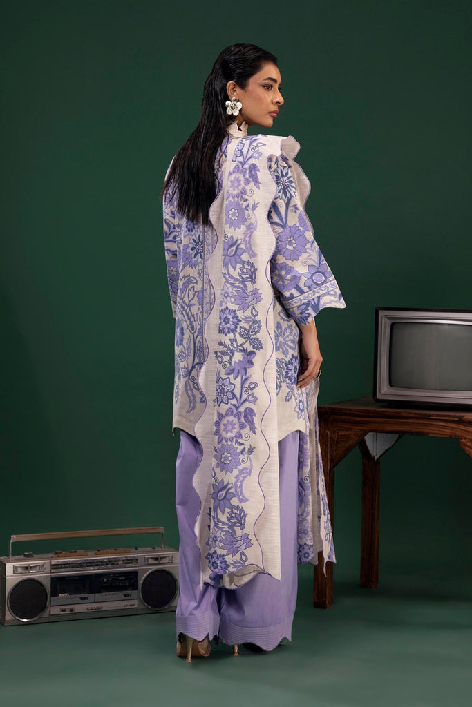 Sana Safinaz | Mahay Winter 25 | H255-002A-2BQ - Official Sana Safinaz stockist in UK - Sakeena London