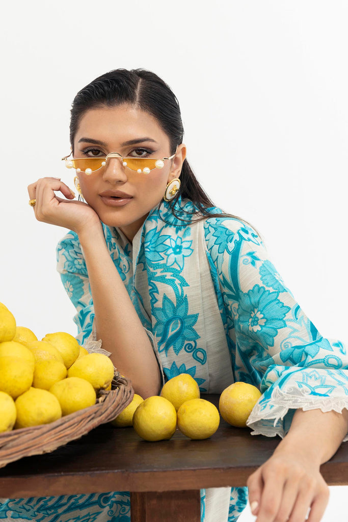 Sana Safinaz | Mahay Winter 25 | H255-002B-2BQ - Official Sana Safinaz stockist in UK - Sakeena London