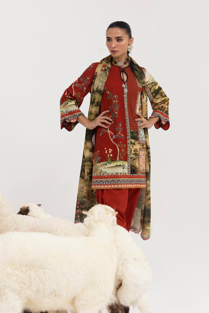Sana Safinaz | Mahay Winter 25 | H255-009A-2DA - Official Sana Safinaz stockist in UK - Sakeena London