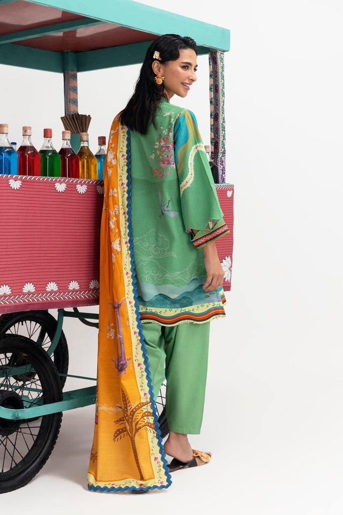 Sana Safinaz | Mahay Winter 25 | H255-010B-2Q - Official Sana Safinaz stockist in UK - Sakeena London
