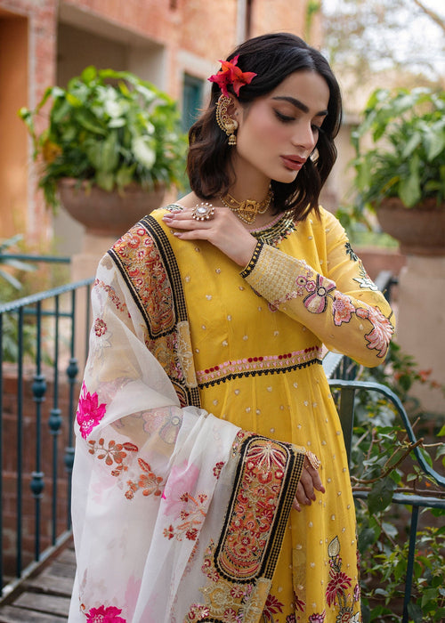 Ali Xeeshan | Chanda Luxury Pret | Amber - Official Ali Xeeshan stockist in UK - Sakeena London