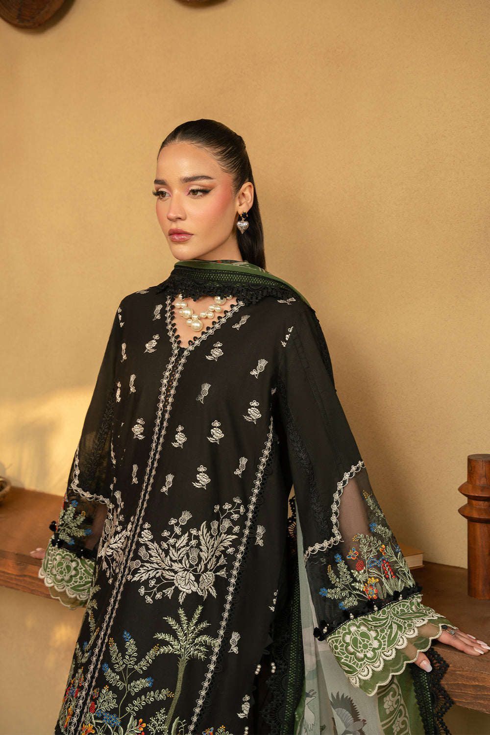 Saira Rizwan | Luxury Lawn 25 | MARY-SRL25-07 - Official Saira Rizwan stockist in UK - Sakeena London