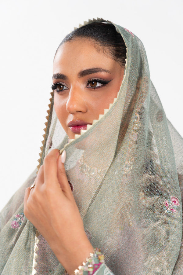 Al Karam | Luxe Formals | RTS | SHIRT, LINING, TROUSER & DUPATTA H - Official Al Karam stockist in UK - Sakeena London