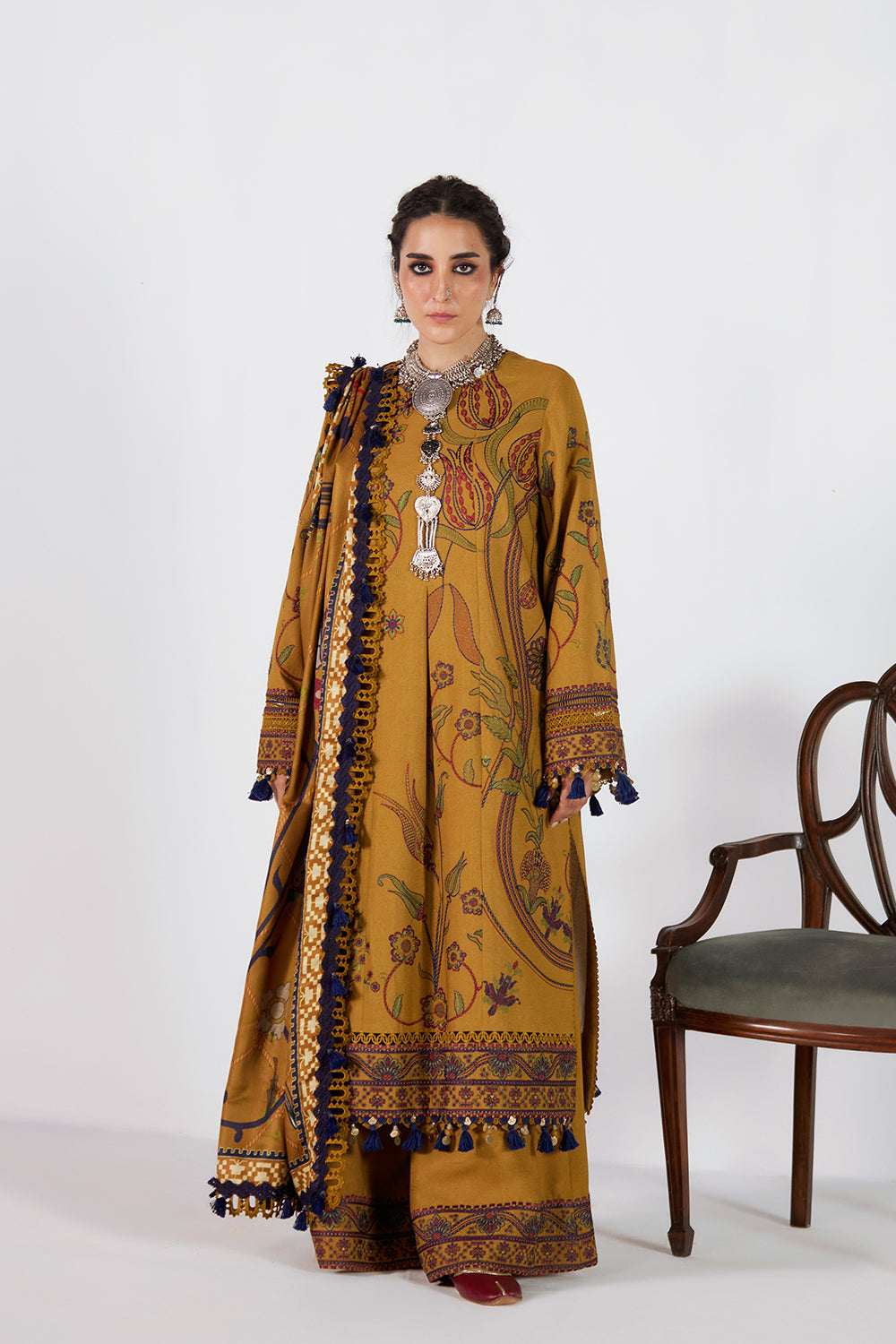 Saira Rizwan | Winter Khaddar 25 | LALEH-SRW25-07 - Official Saira Rizwan stockist in UK - Sakeena London
