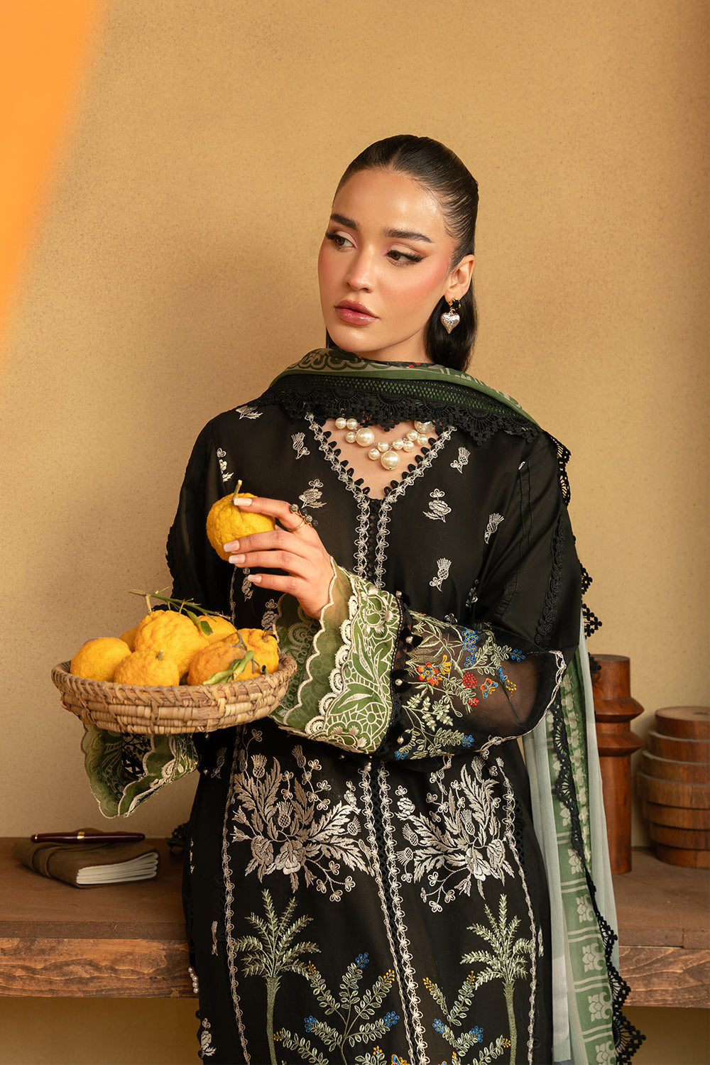 Saira Rizwan | Luxury Lawn 25 | MARY-SRL25-07 - Official Saira Rizwan stockist in UK - Sakeena London