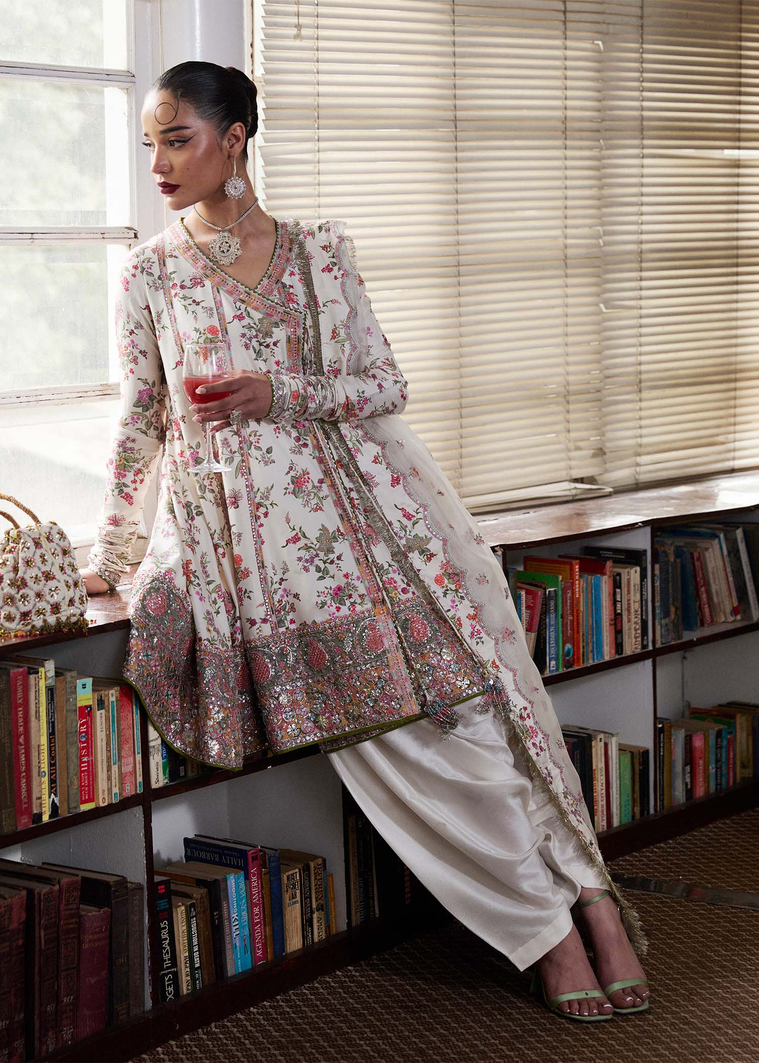 Hussain Rehar | SS Luxury Pret 25 | Inara - Official Hussain Rehar stockist in UK - Sakeena London