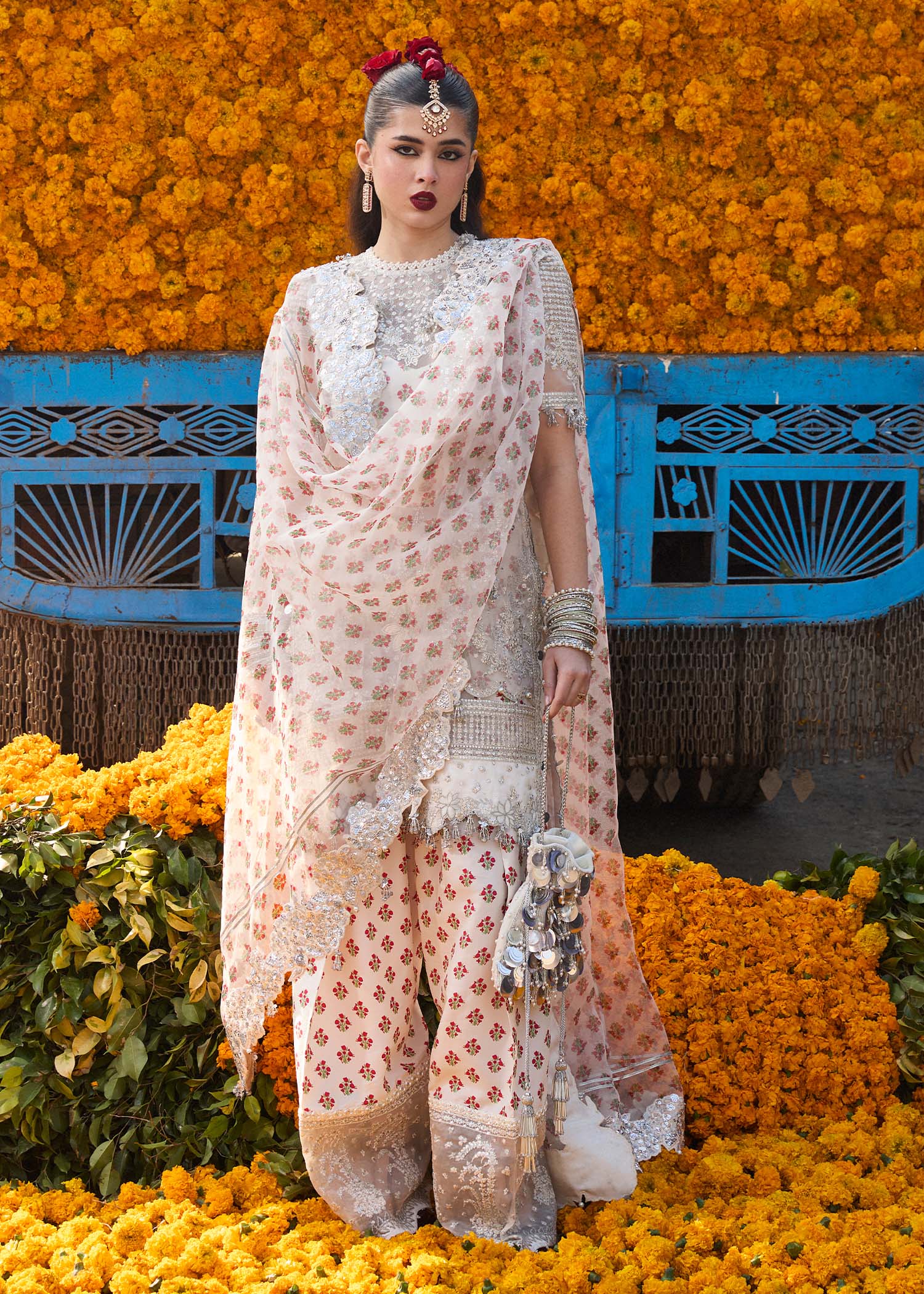 Hussain Rehar | Darlings Festive 25 | Zareen - Official Hussain Rehar stockist in UK - Sakeena London