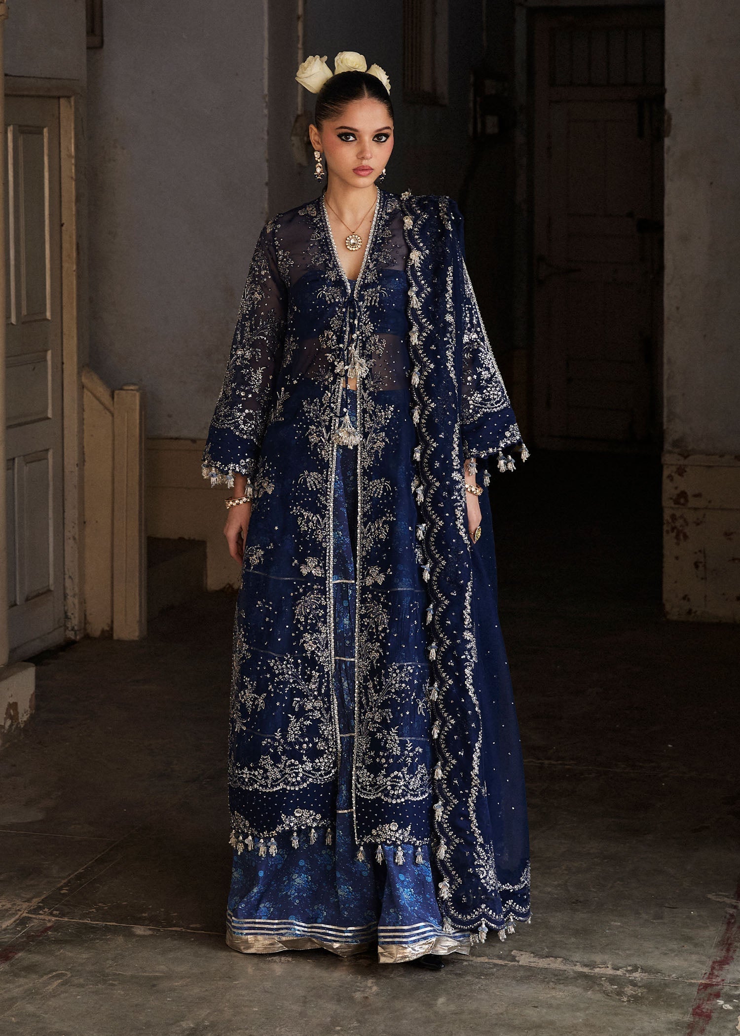 Hussain Rehar | Darlings Festive 25 | Safa - Official Hussain Rehar stockist in UK - Sakeena London