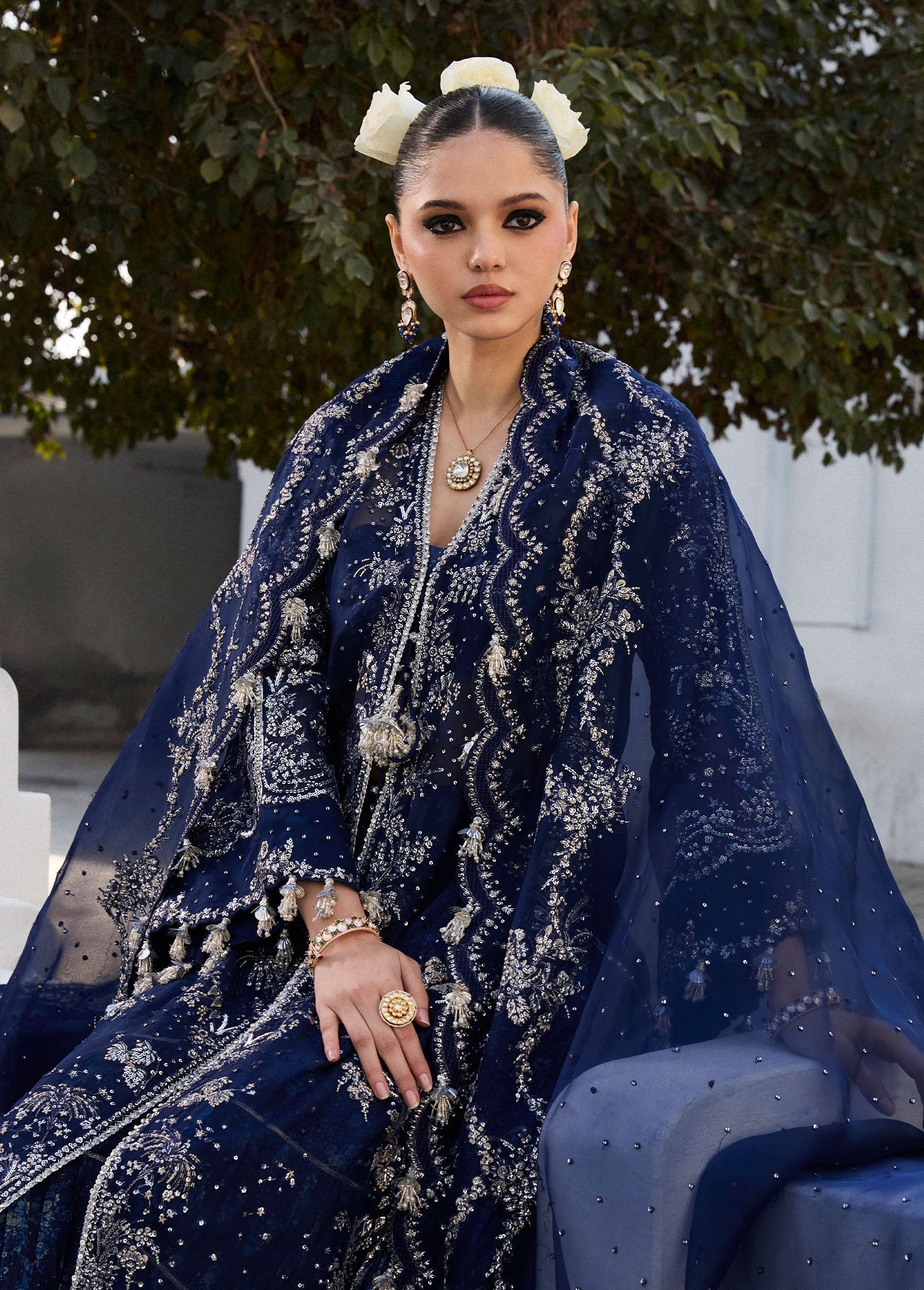 Hussain Rehar | Darlings Festive 25 | Safa - Official Hussain Rehar stockist in UK - Sakeena London