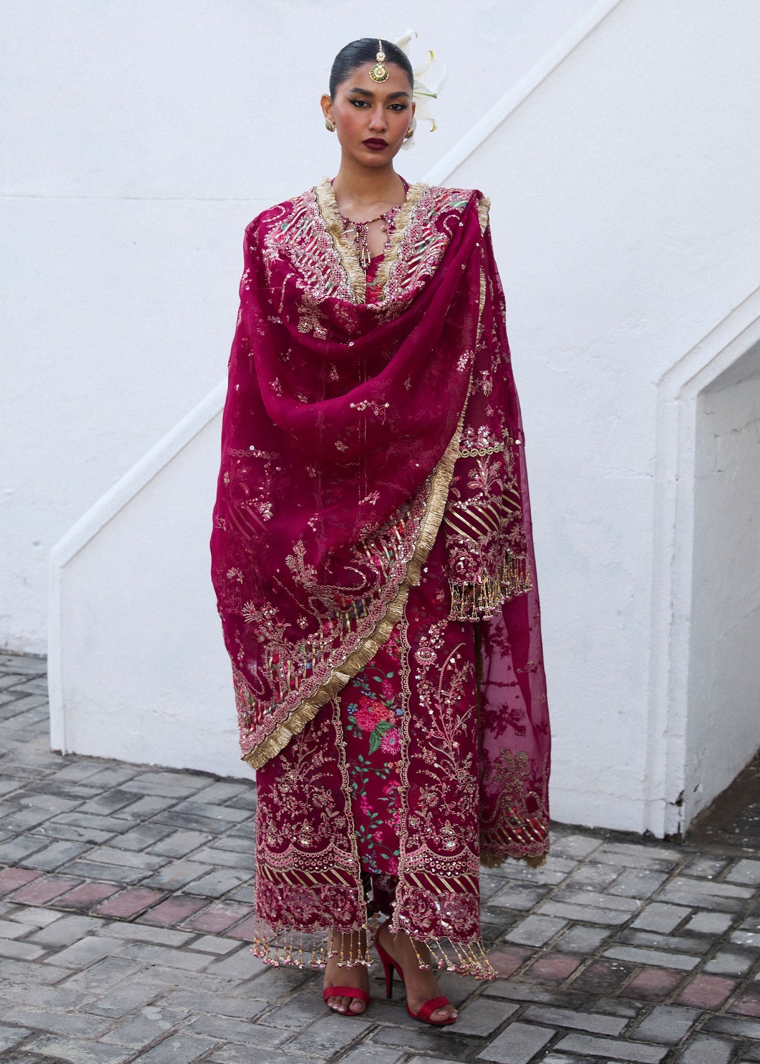 Hussain Rehar | Darlings Festive 25 | Maher - Official Hussain Rehar stockist in UK - Sakeena London