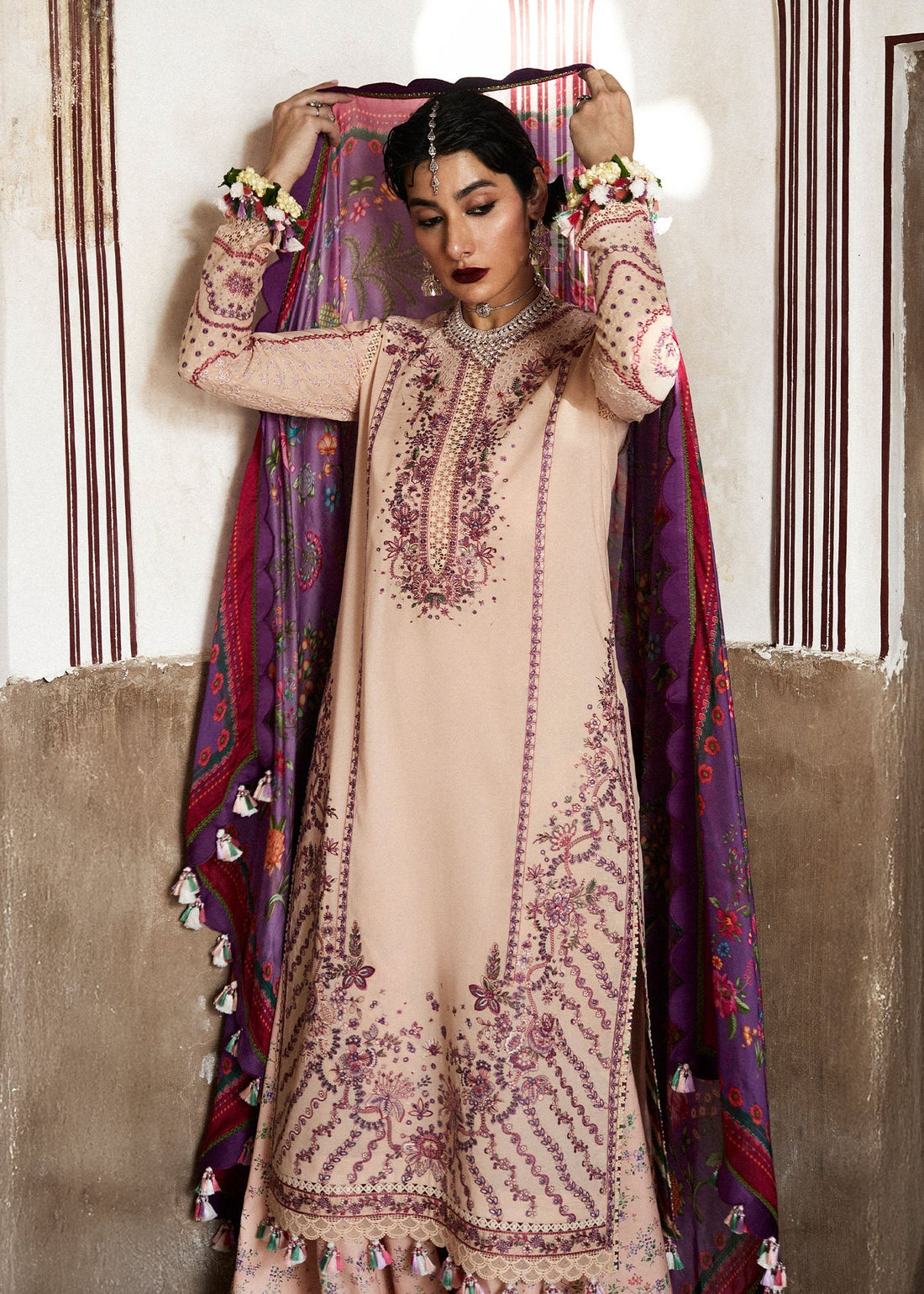 Hussain Rehar | Nirmal SS 25 | Lehr - Official Hussain Rehar stockist in UK - Sakeena London