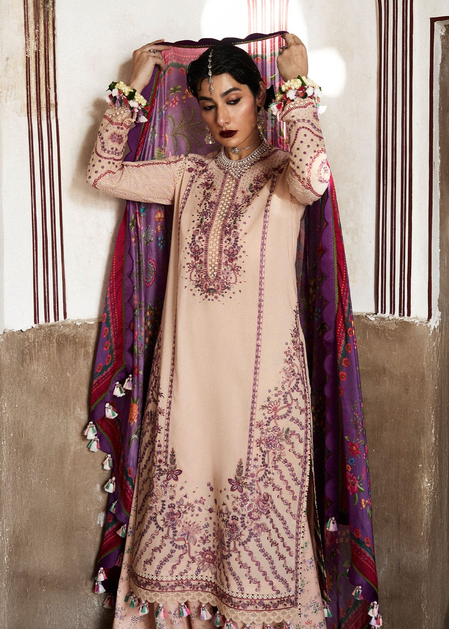Hussain Rehar | Nirmal SS 25 | Lehr - Official Hussain Rehar stockist in UK - Sakeena London