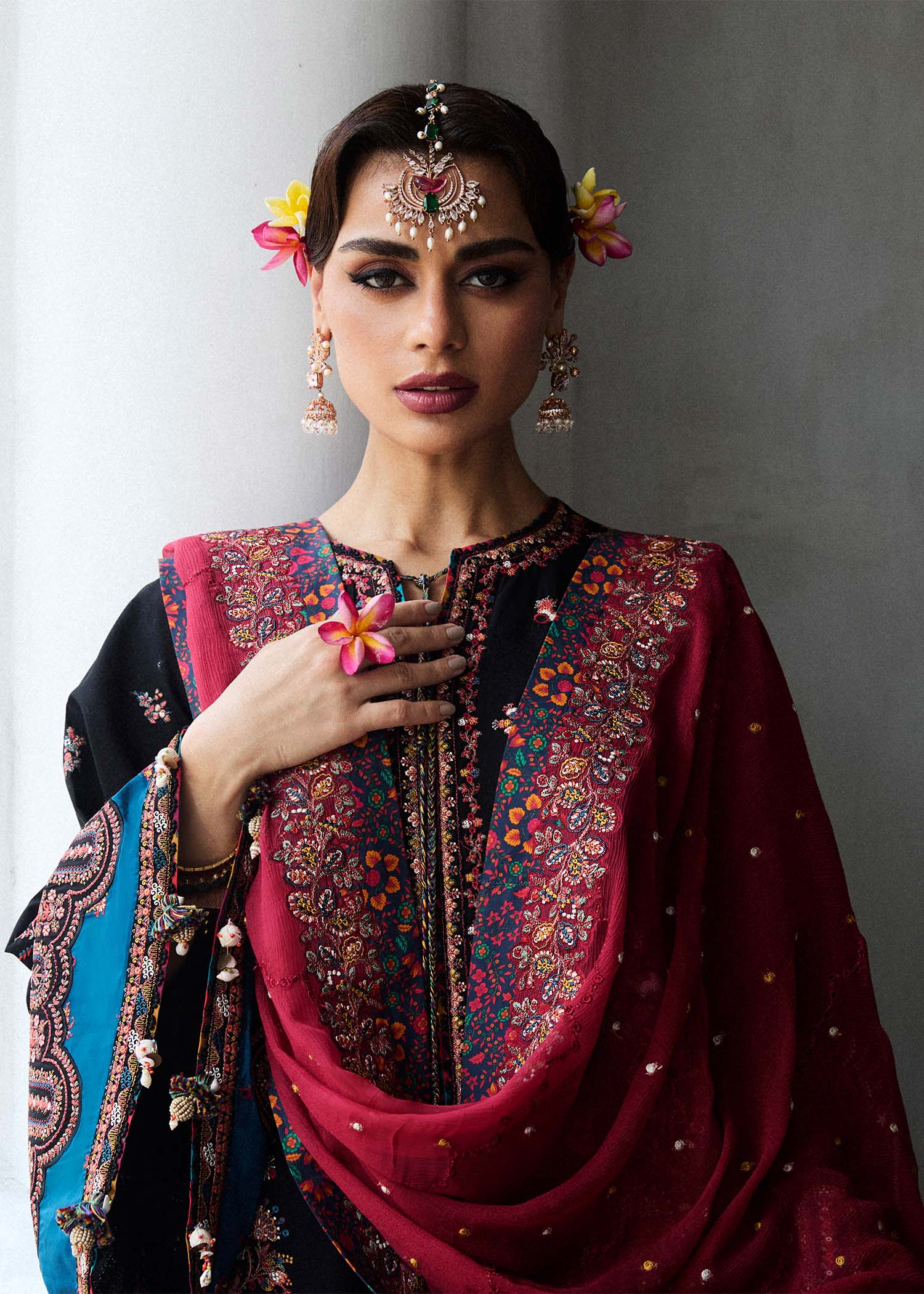 Hussain Rehar | Luxury Lawn 25 | Bliz - Official Hussain Rehar stockist in UK - Sakeena London