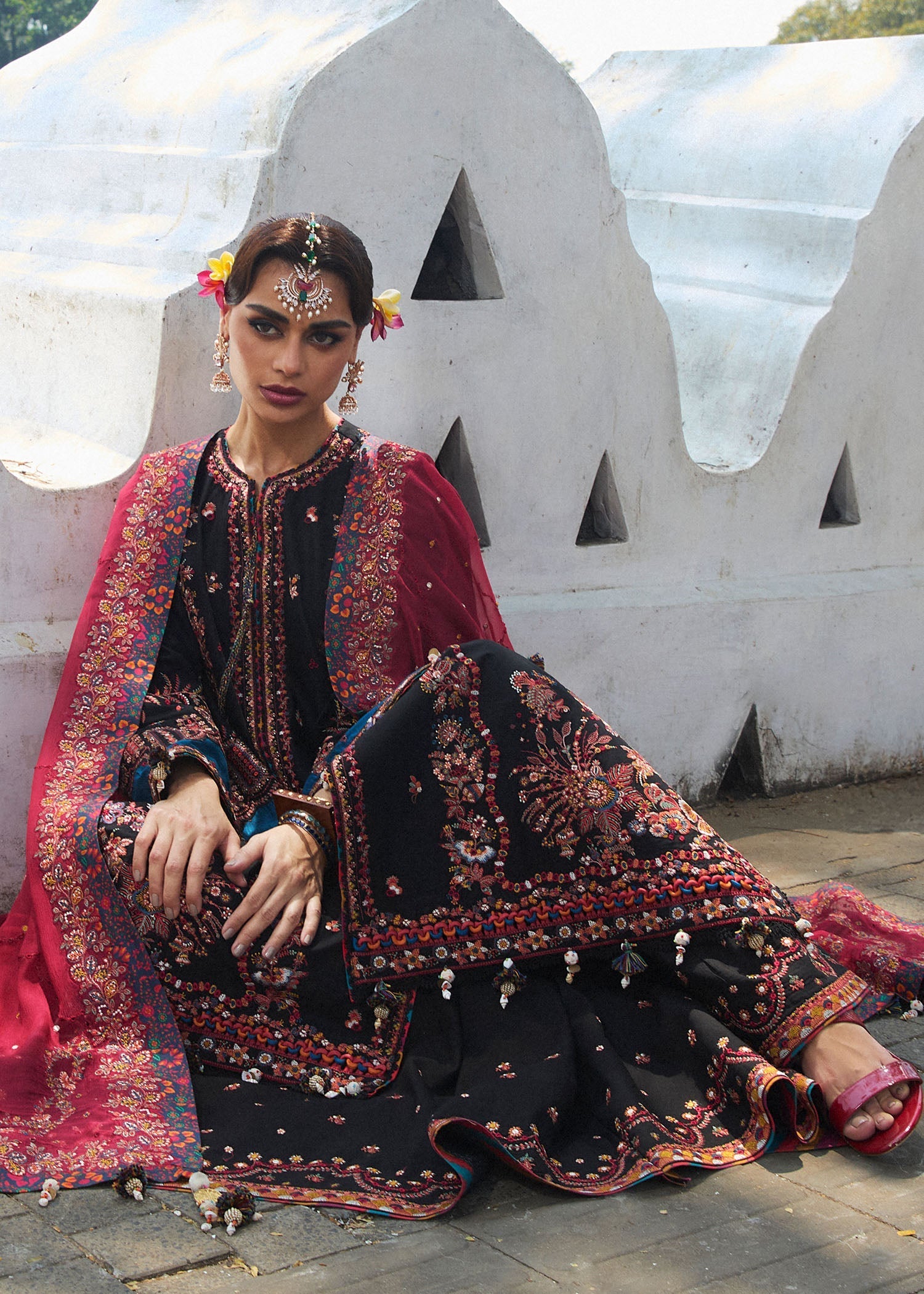 Hussain Rehar | Luxury Lawn 25 | Bliz - Official Hussain Rehar stockist in UK - Sakeena London