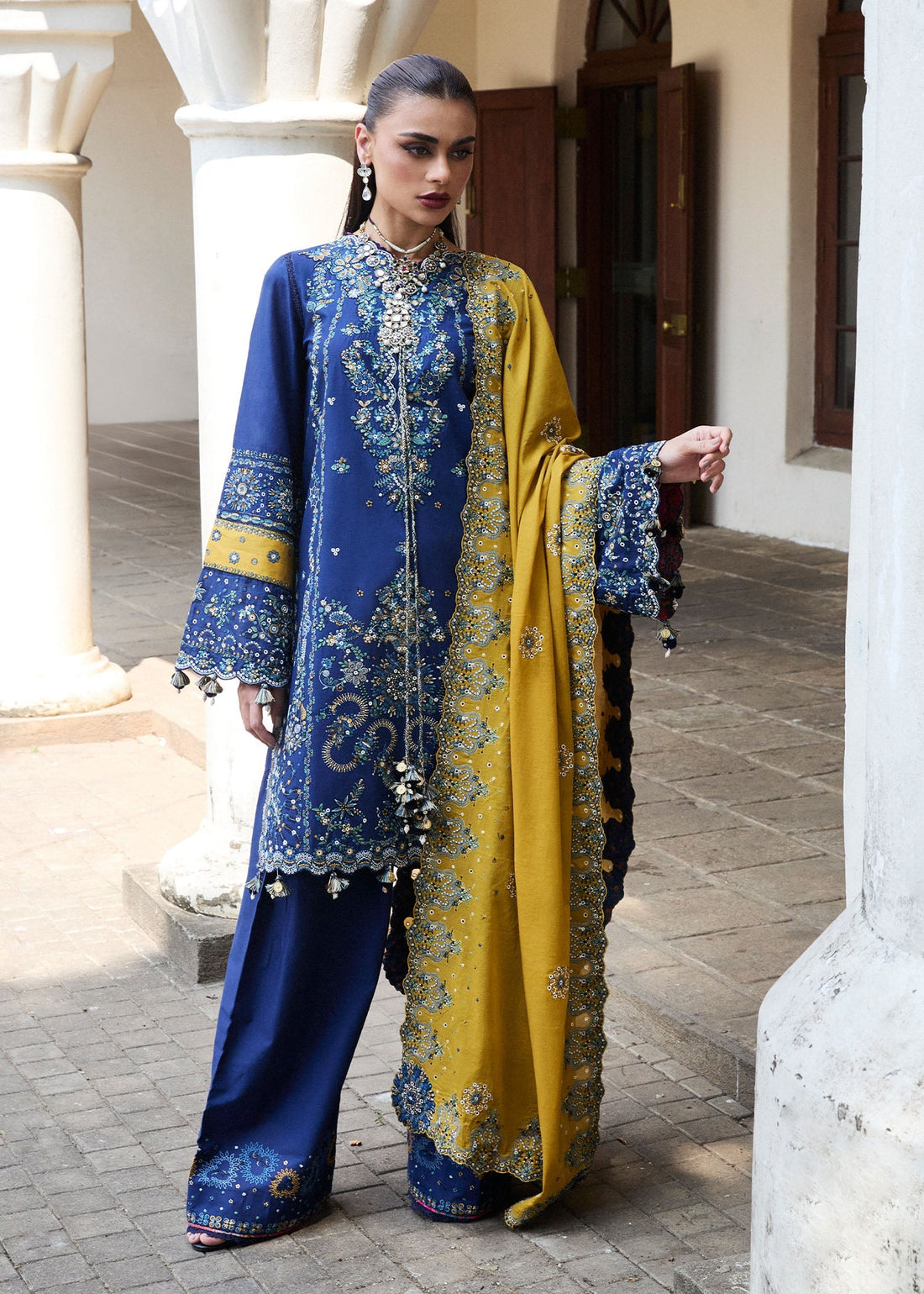 Hussain Rehar | Luxury Lawn 25 | Riviera - Official Hussain Rehar stockist in UK - Sakeena London