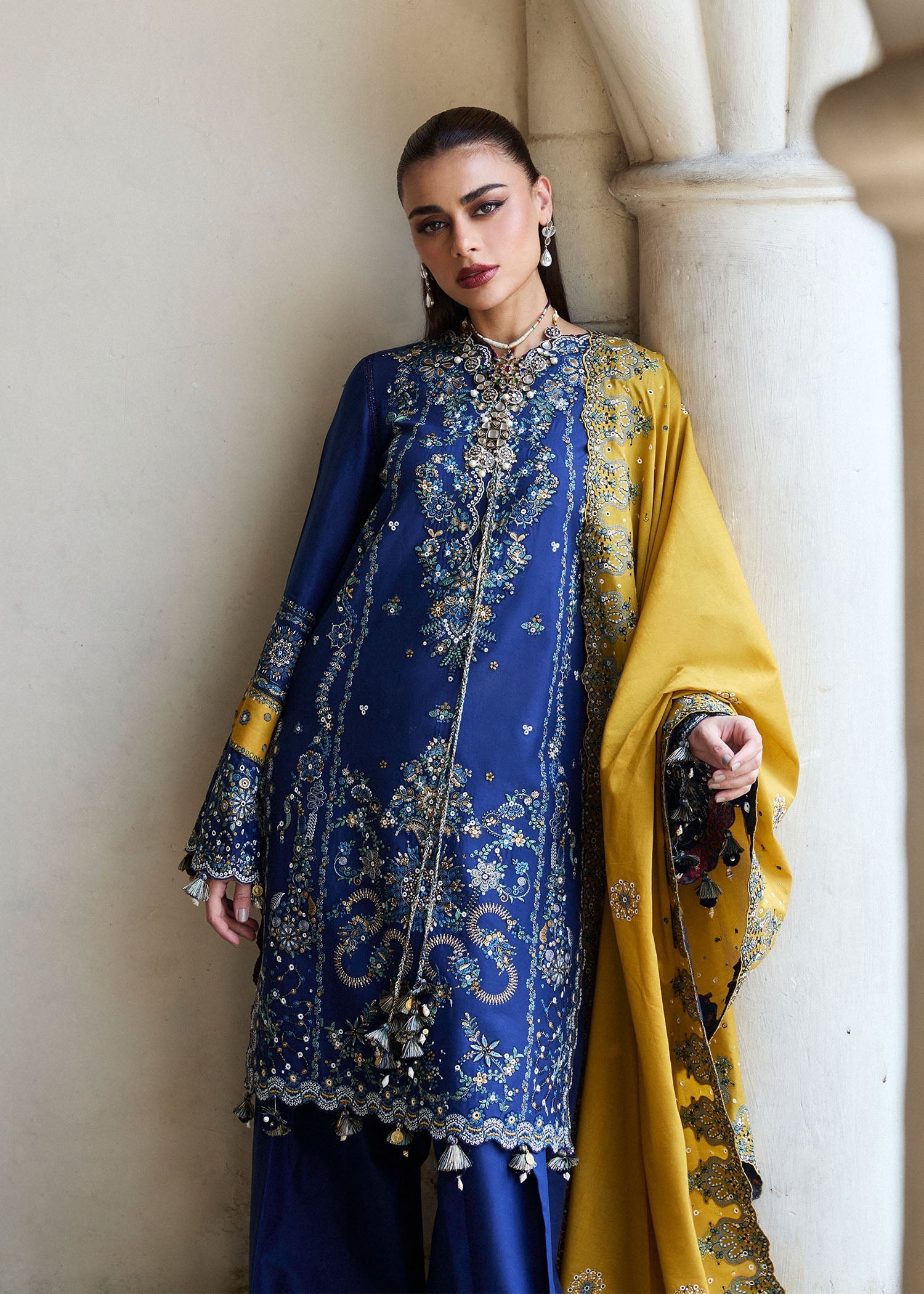 Hussain Rehar | Luxury Lawn 25 | Riviera - Official Hussain Rehar stockist in UK - Sakeena London