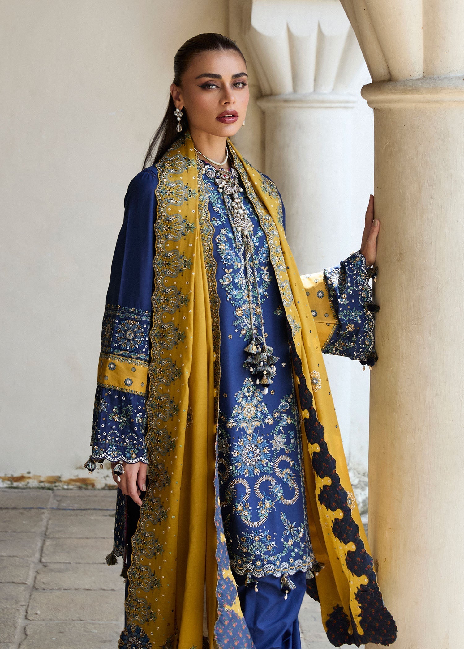 Hussain Rehar | Luxury Lawn 25 | Riviera - Official Hussain Rehar stockist in UK - Sakeena London