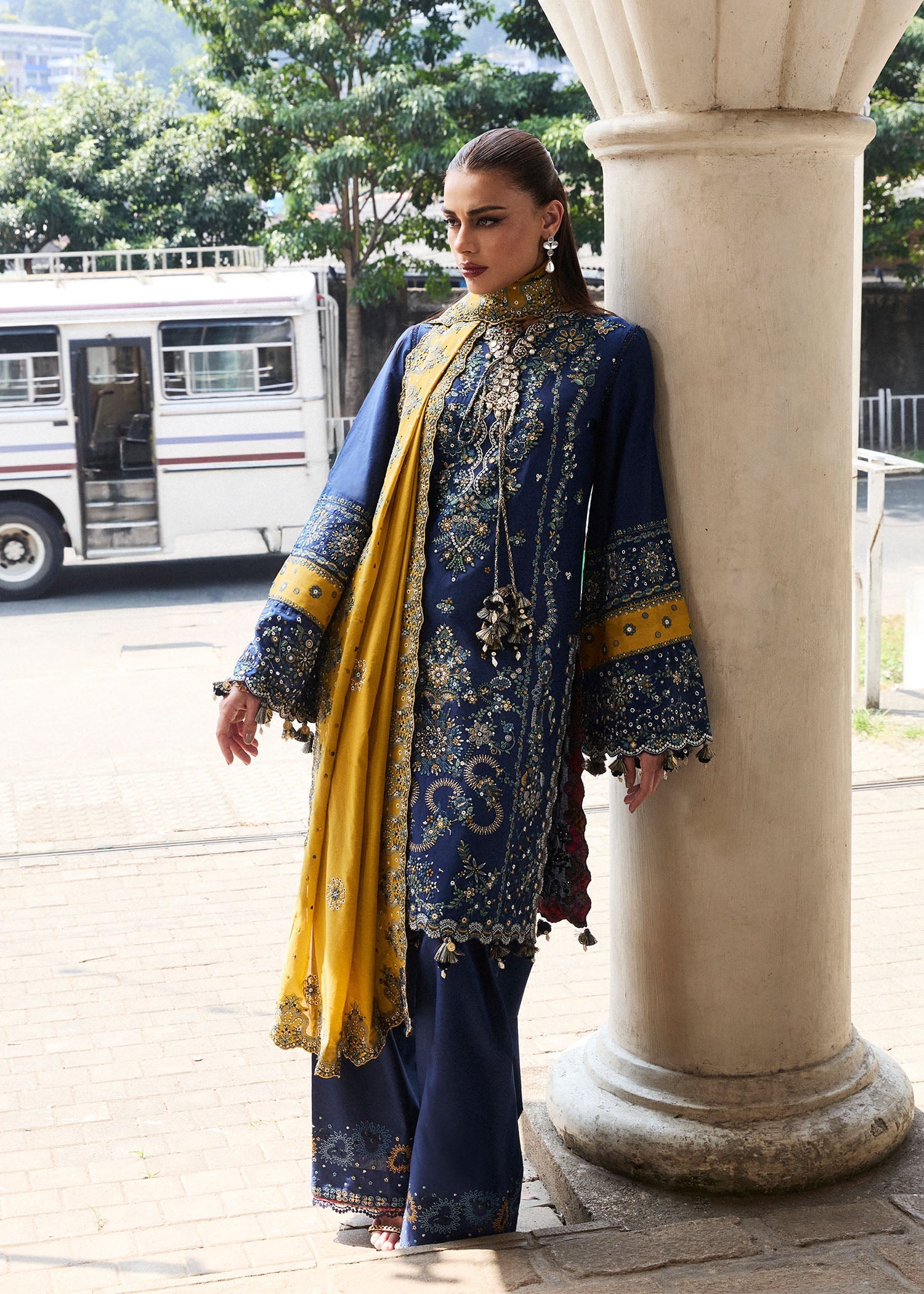 Hussain Rehar | Luxury Lawn 25 | Riviera - Official Hussain Rehar stockist in UK - Sakeena London