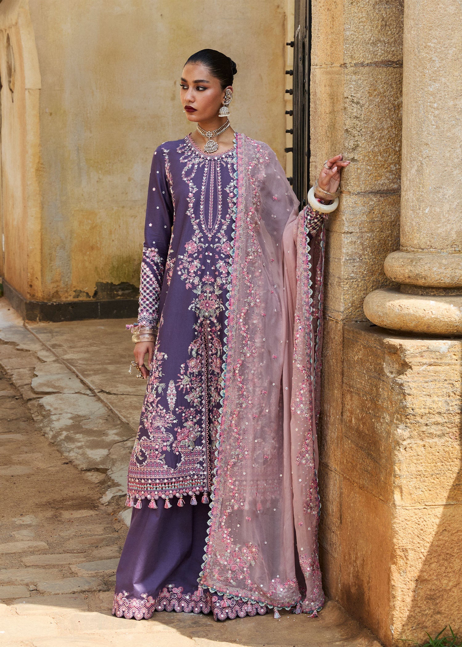 Hussain Rehar | Luxury Lawn 25 | Irris - Official Hussain Rehar stockist in UK - Sakeena London