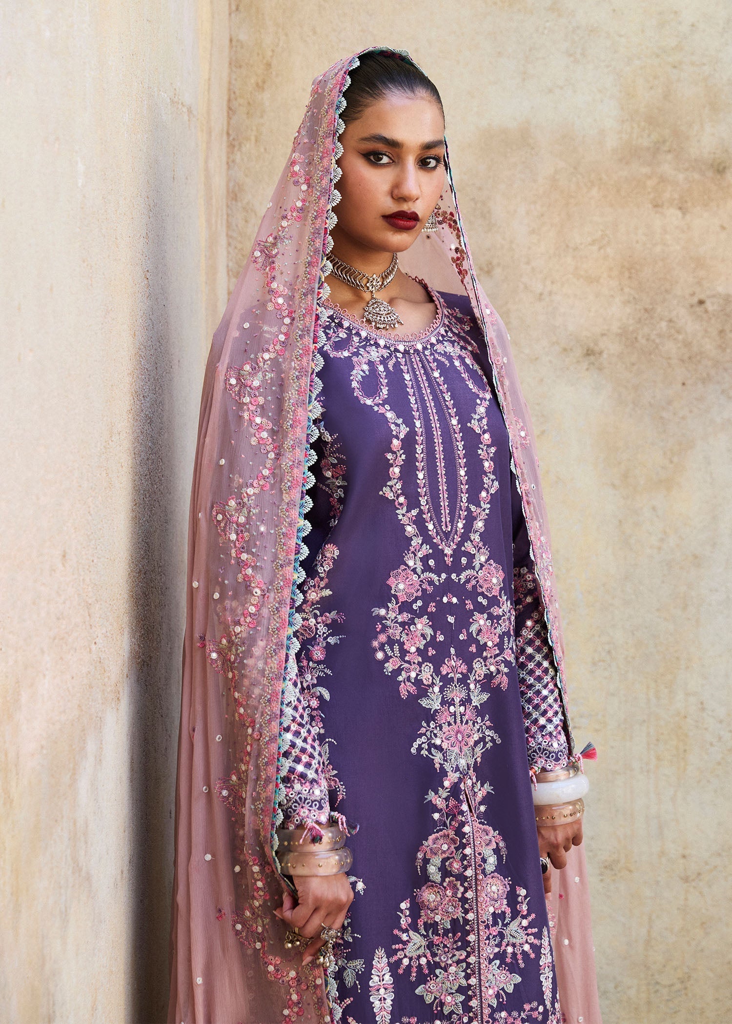 Hussain Rehar | Luxury Lawn 25 | Irris - Official Hussain Rehar stockist in UK - Sakeena London