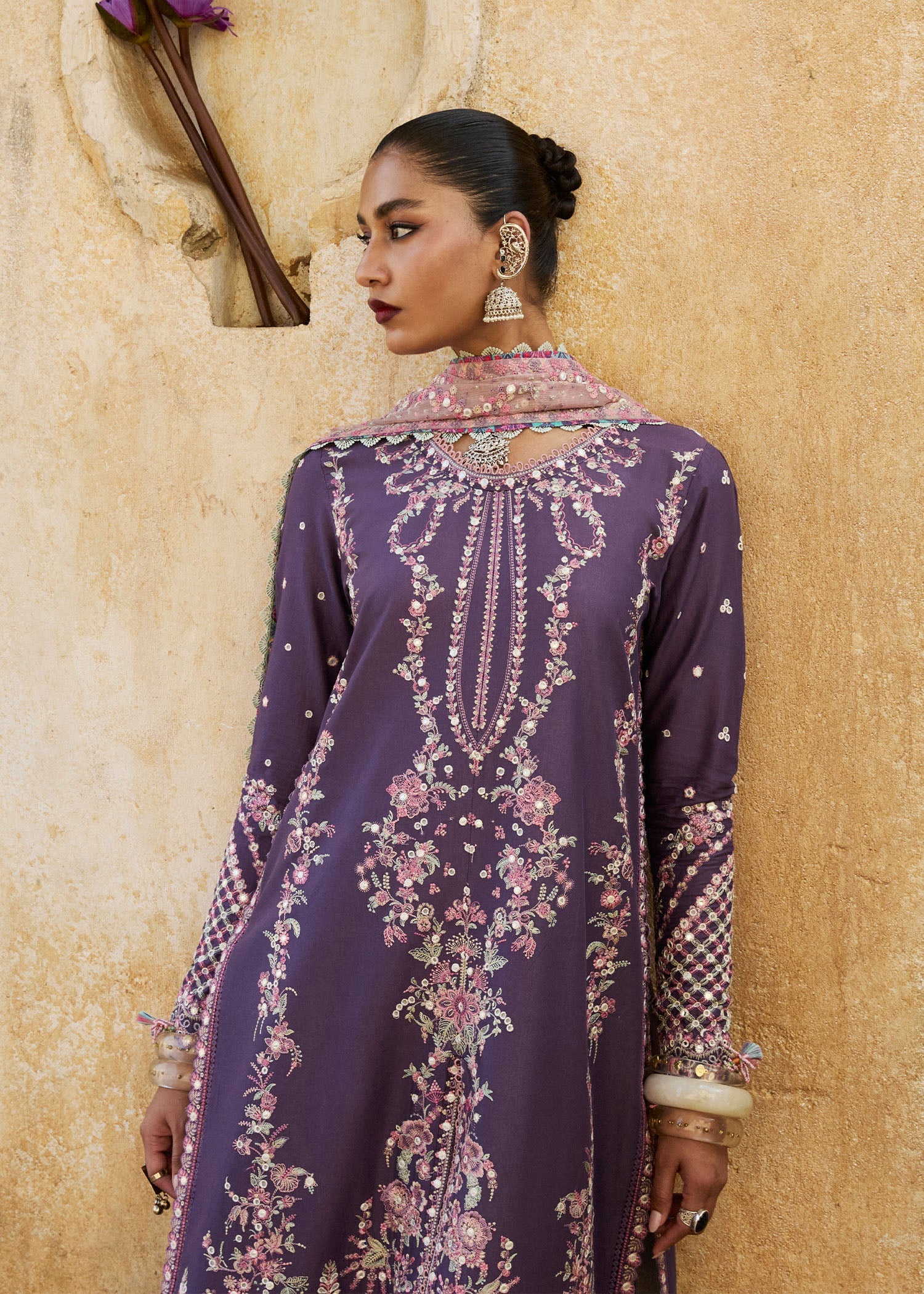Hussain Rehar | Luxury Lawn 25 | Irris - Official Hussain Rehar stockist in UK - Sakeena London