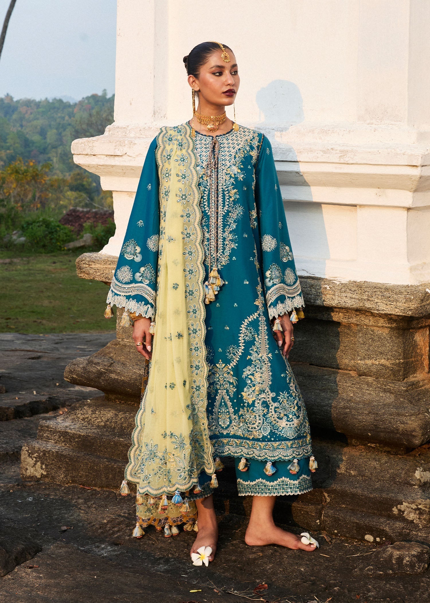 Hussain Rehar | Luxury Lawn 25 | Eupic - Official Hussain Rehar stockist in UK - Sakeena London