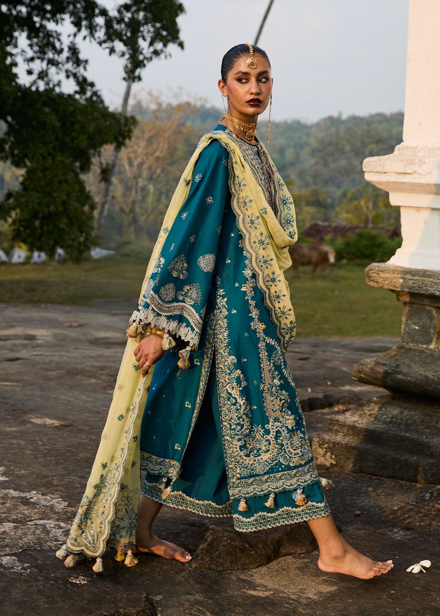Hussain Rehar | Luxury Lawn 25 | Eupic - Official Hussain Rehar stockist in UK - Sakeena London
