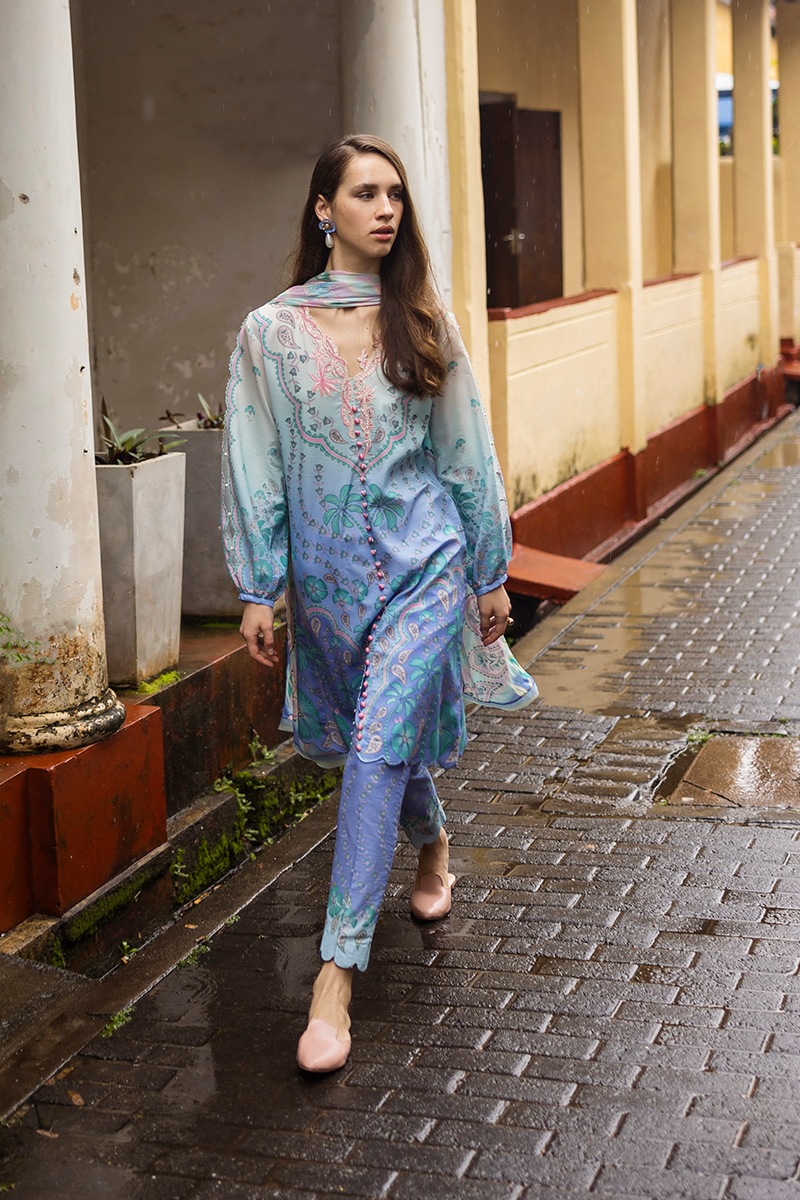 Mushq | La Dolce Hemline Prints 25 | Ameta - Official Mushq stockist in UK - Sakeena London
