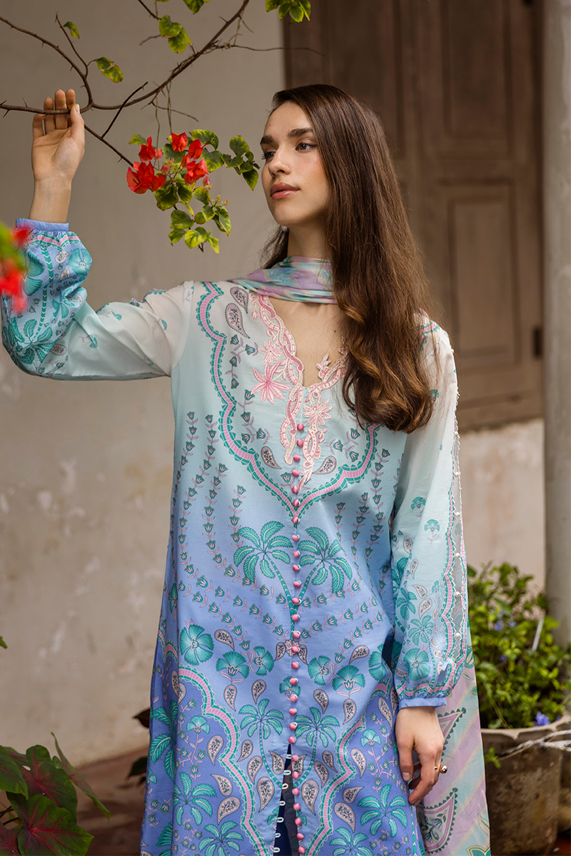 Mushq | La Dolce Hemline Prints 25 | Ameta - Official Mushq stockist in UK - Sakeena London