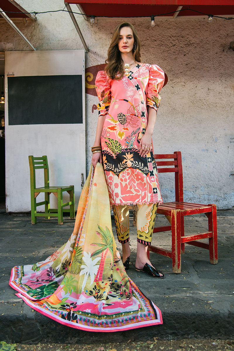 Mushq | La Dolce Hemline Prints 25 | Spring Avenue - Official Mushq stockist in UK - Sakeena London