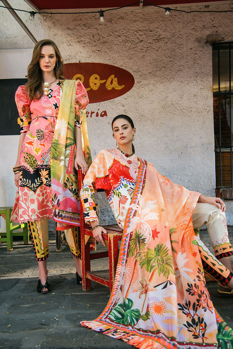 Mushq | La Dolce Hemline Prints 25 | Spring Avenue - Official Mushq stockist in UK - Sakeena London