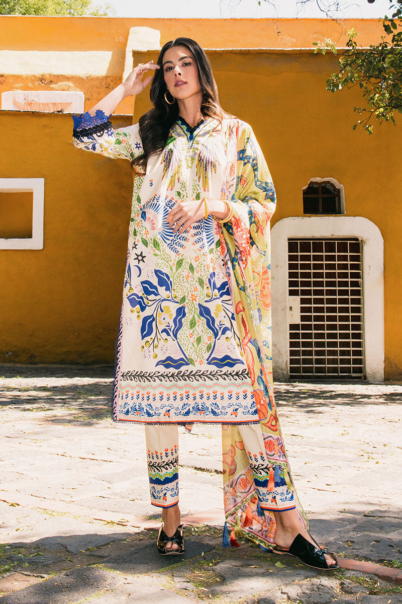 Mushq | La Dolce Hemline Prints 25 | Magnolias - Official Mushq stockist in UK - Sakeena London