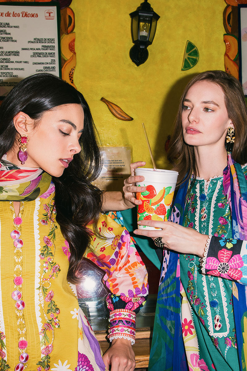 Mushq | La Dolce Hemline Prints 25 | The Dream - Official Mushq stockist in UK - Sakeena London