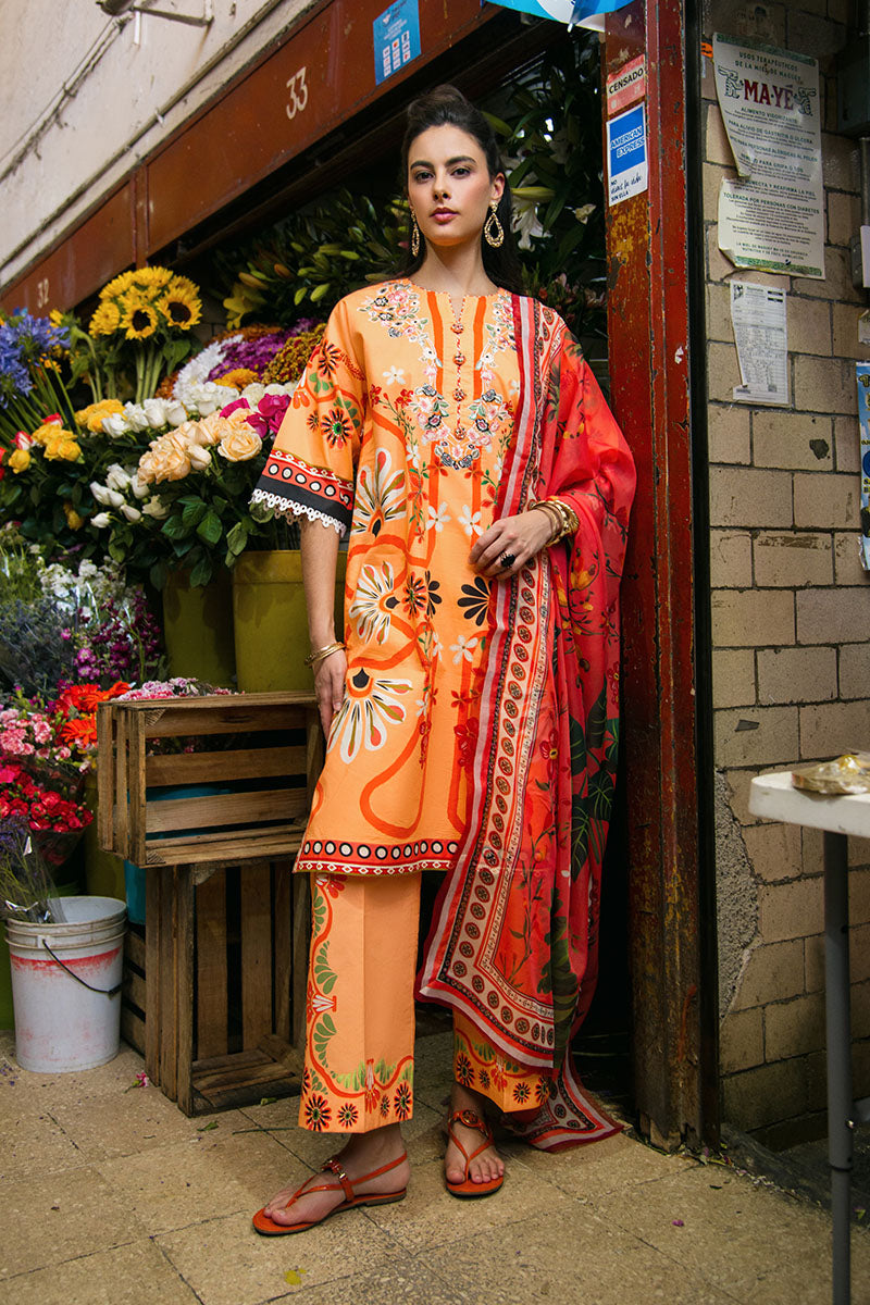 Mushq | La Dolce Hemline Prints 25 | Doves of Garden - Official Mushq stockist in UK - Sakeena London