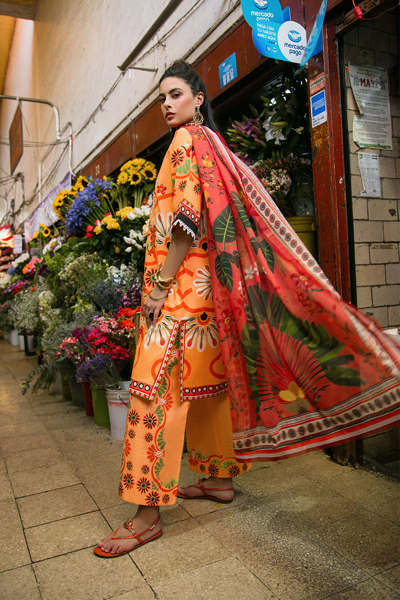 Mushq | La Dolce Hemline Prints 25 | Doves of Garden - Official Mushq stockist in UK - Sakeena London